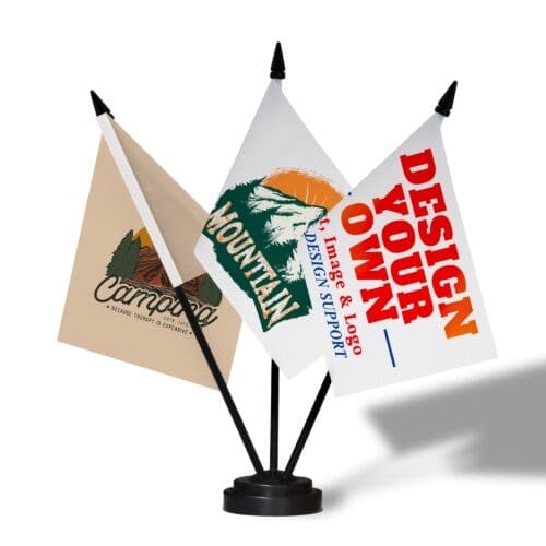Custom Desk Flags - Custom Mini Tabletop Flags - Image 2